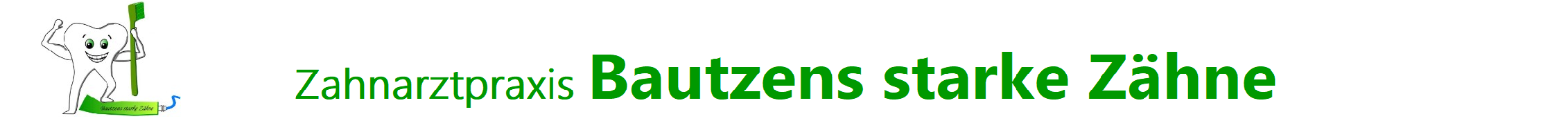 Logo der Zahnarztpraxis Bautzens starke Zähne